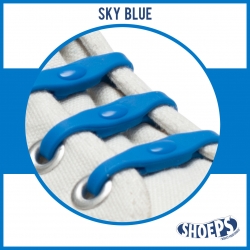 shoeps sky blue - sznurówki niebieskie